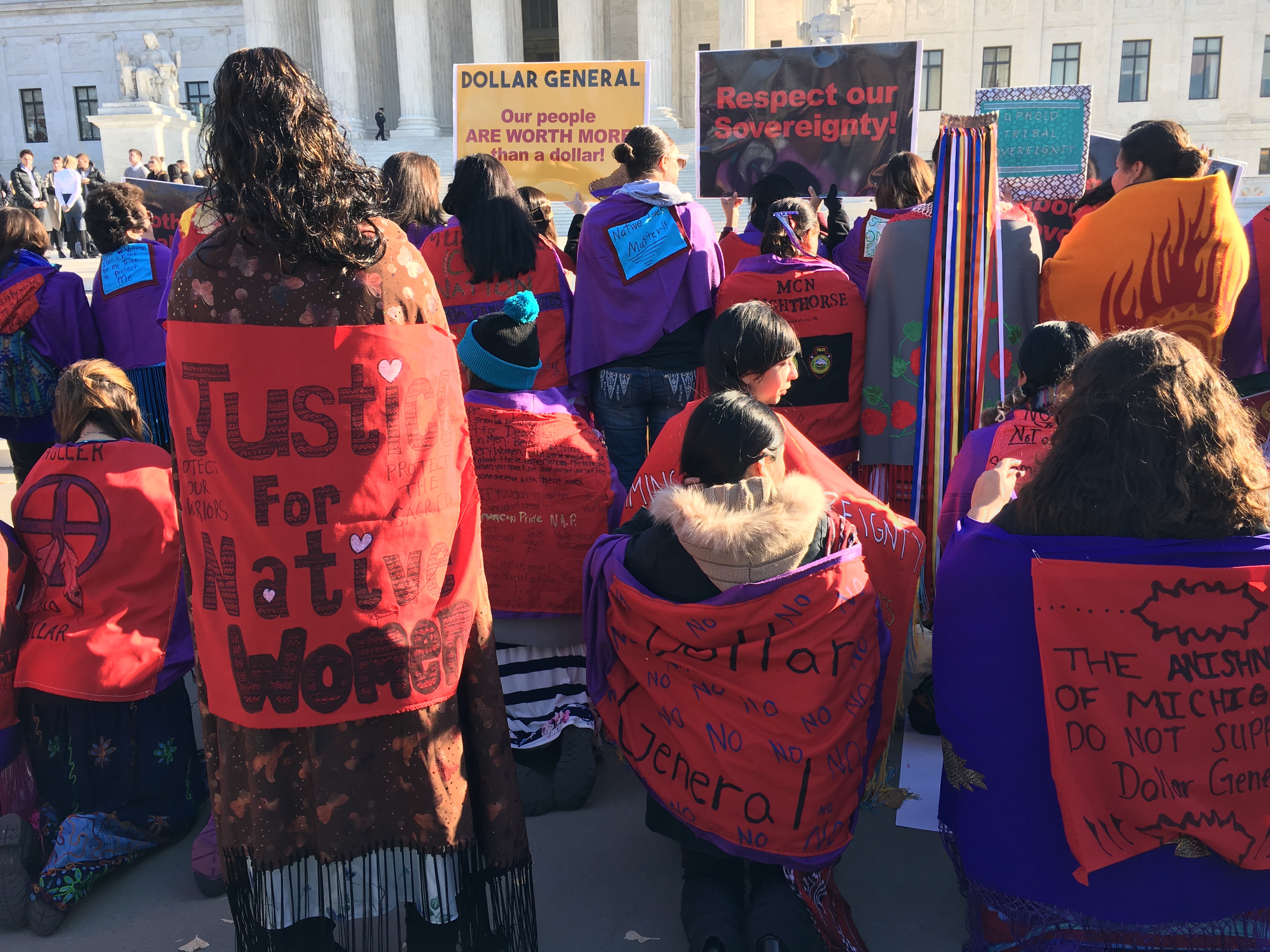 Tribal shawls SCOTUS
